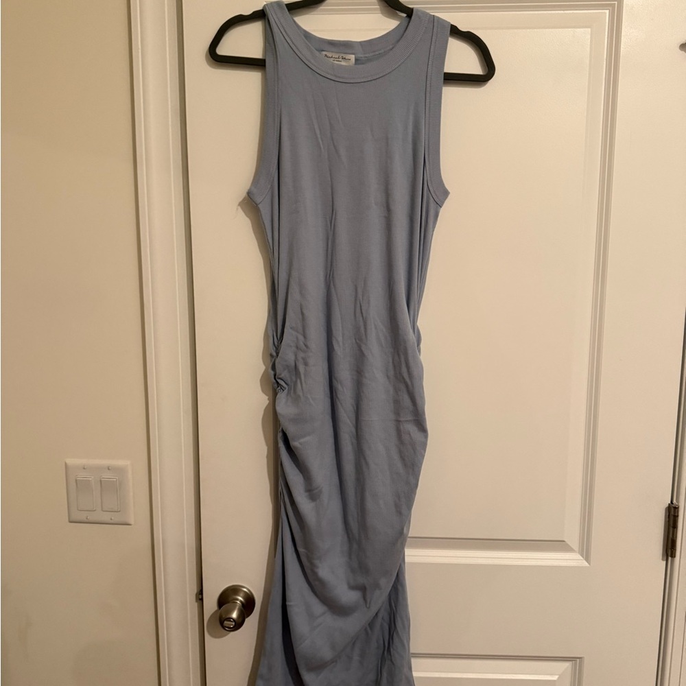 Michael Stars Light Blue Sleeveless Maxi Dress